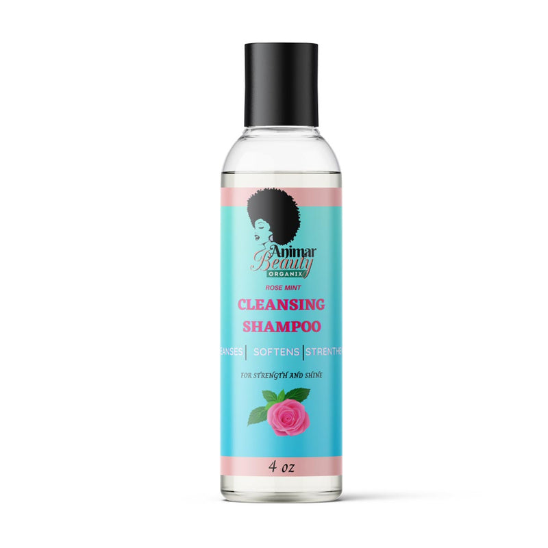 Animar Beauty Organix Rose-Mint Cleansing Shampoo - Caribshopper