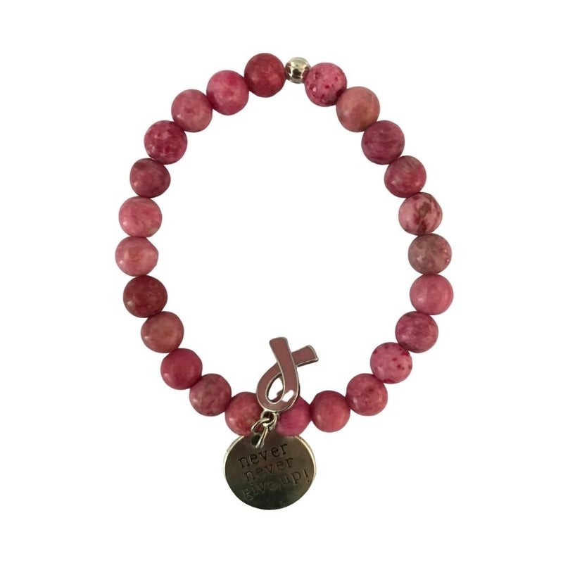 Antoinettes Accessories Breast Cancer Awareness Bracelet - Caribshopper