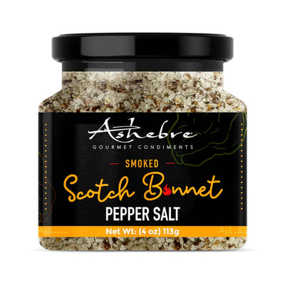 Ashebre's Smoked Scotch Bonnet Salt, 4oz - Caribshopper