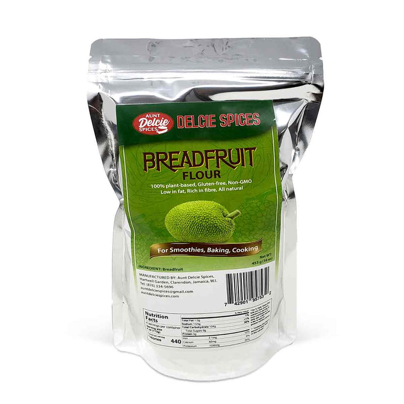 Aunt Delcie Breadfruit Flour, 16oz - Caribshopper