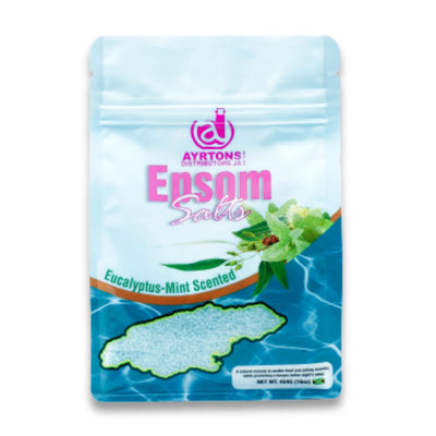 AYRTONS Epsom Salt - Eucalyptus Mint, 454g or 908gm (2 Pack) - Caribshopper