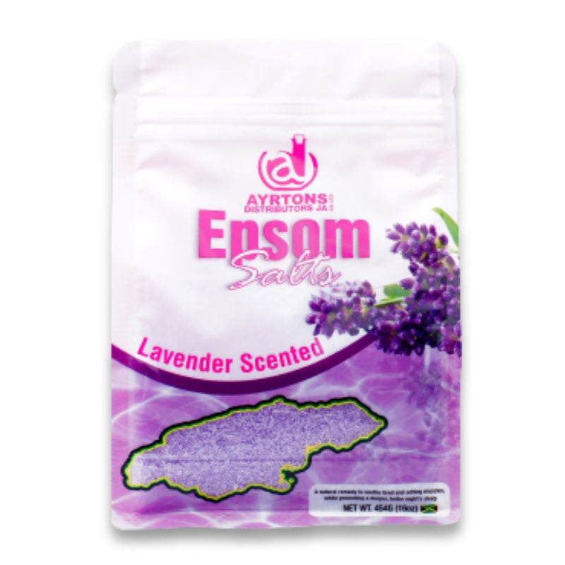 AYRTONS Epsom Salt - Lavender, 454g or 908gm (2 Pack) - Caribshopper