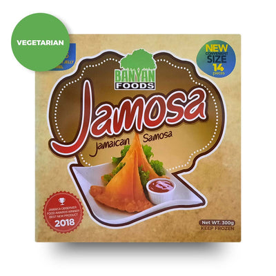 Banyan Foods Vegetable Jamosa (3 or 6 Pack) - Caribshopper