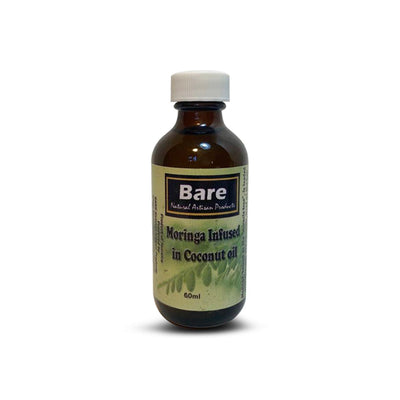 Bare Natural Products Moringa Infused in Coconut Oil, 60ml - Caribshopper