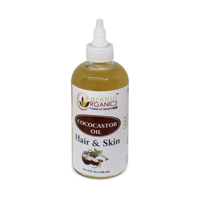 Barnhill Organics Coconut Castor Oil, 8oz - Caribshopper