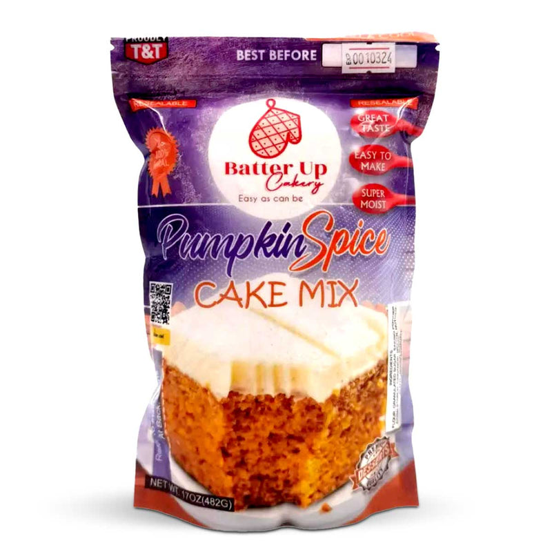 Batter Up Cakery Pumpkin Spice Cake Mix, 17oz - Caribshopper