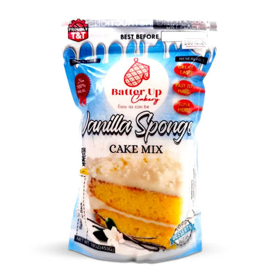 Batter Up Cakery Vanilla Sponge Cake Mix, 17oz - Caribshopper