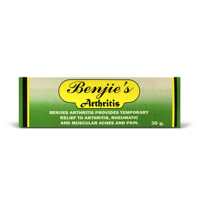 Benjies Arthritis Balm, 30g (Single & 3 Pack) - Caribshopper