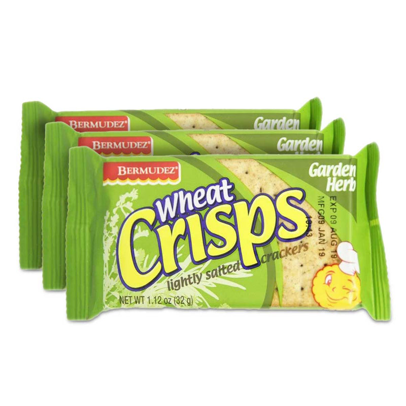 Bermudez Wheat Crisps, 1oz (3 Pack) - Caribshopper