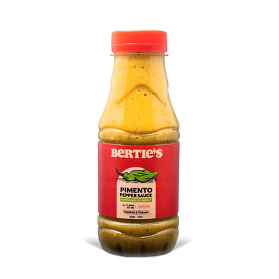 Bertie's Pimento Pepper Sauce, 10oz - Caribshopper