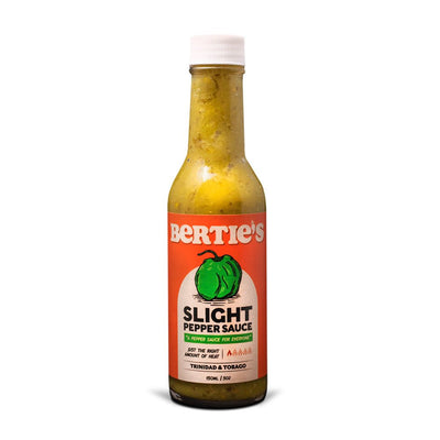 Bertie's Slight Pepper Sauce, 5oz - Caribshopper
