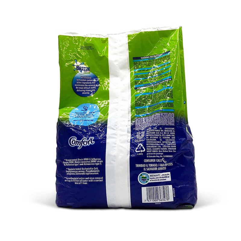 Breeze Multiactive Powder Detergent Lemon, 900g (Single & 3 Pack) - Caribshopper