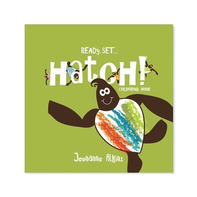 Bright Eyed Hatch Colouring Book - Caribshopper