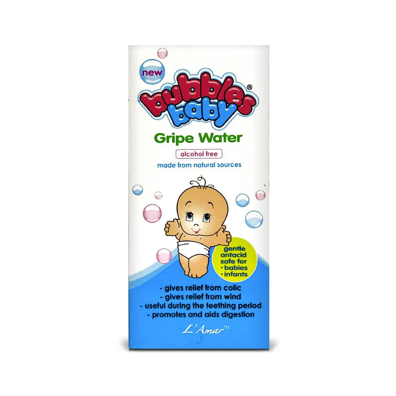 Bubbles Baby Gripe Water, 130ml (Single & 3 Pack) - Caribshopper