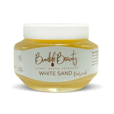 Bumble Beauty White Sand Body Scrub, 4oz (Single & 3 Pack) - Caribshopper