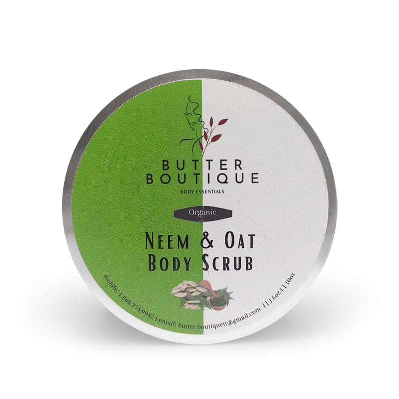 Butter Boutique Neem & Oat Body Scrub - Caribshopper