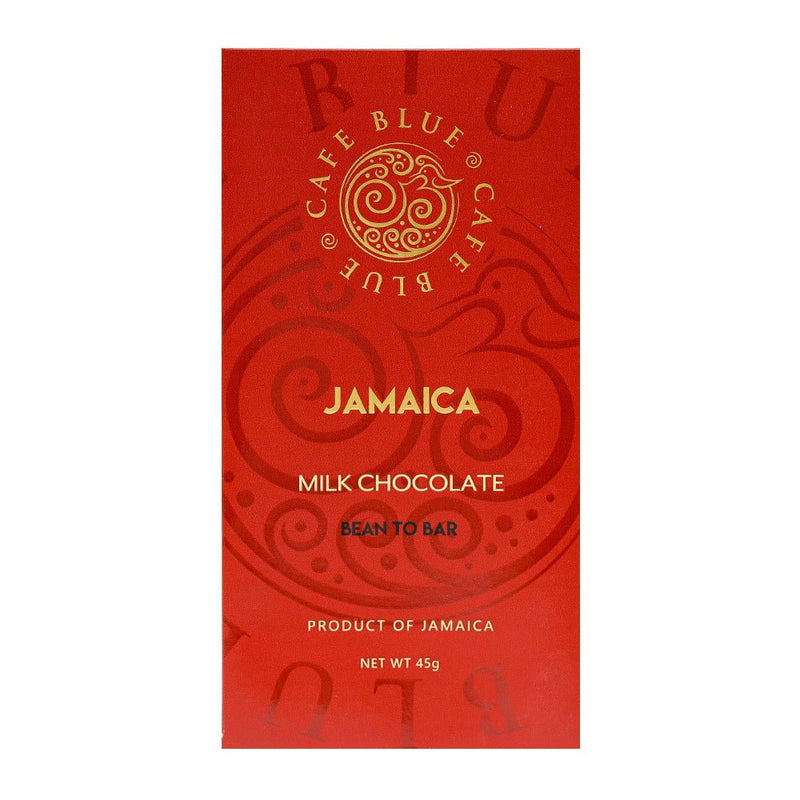 Cafe Blue Jamaica Milk Chocolate Bar, 45g - Caribshopper