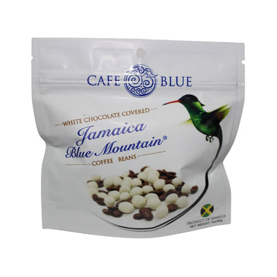 Cafe Blue White Chocolate Covered Coffee Beans - Caribshopper
