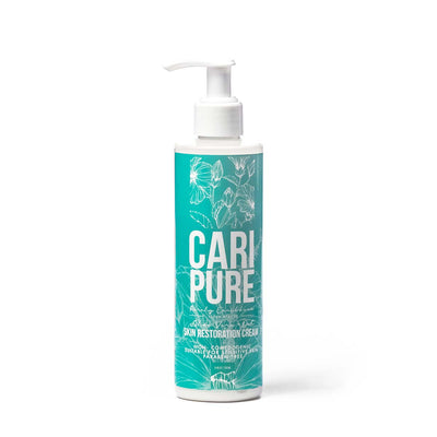 Cari Pure Aloe Vera + Oat Skin Restoration Cream, 8oz - Caribshopper