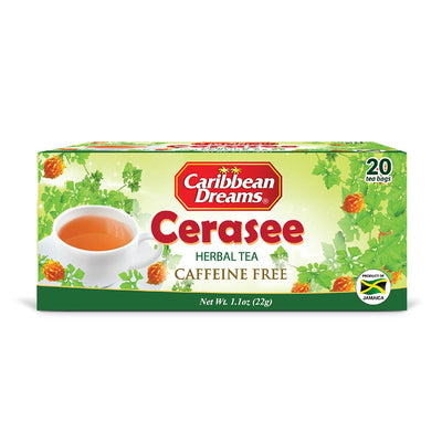 Caribbean Dreams Cerasee Tea, 24 teabags (Single & 3 Pack) - Caribshopper