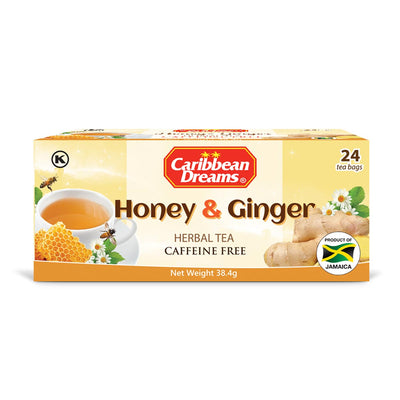 Caribbean Dreams Honey Ginger Tea - Caribshopper
