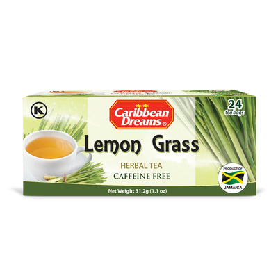 Caribbean Dreams Lemongrass Tea, 24 teabags - Caribshopper