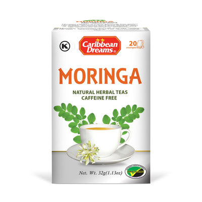 Caribbean Dreams Moringa Tea, 20 teabags - Caribshopper
