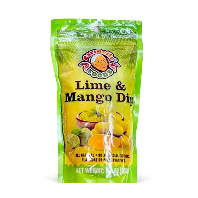 CariBelle Foods Lime and Mango Dip Pouch, 8.5oz - Caribshopper