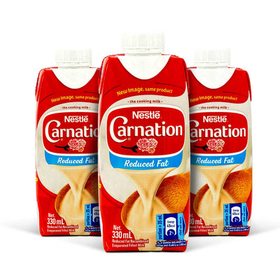 Carnation Evaporated Milk Reduced Fat, 330ml (3 Pack) - Caribshopper