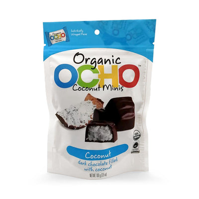 Charles Organic Ocho Coconut Minis, 3.5oz (Single, 3 or 6 Pack) - Caribshopper