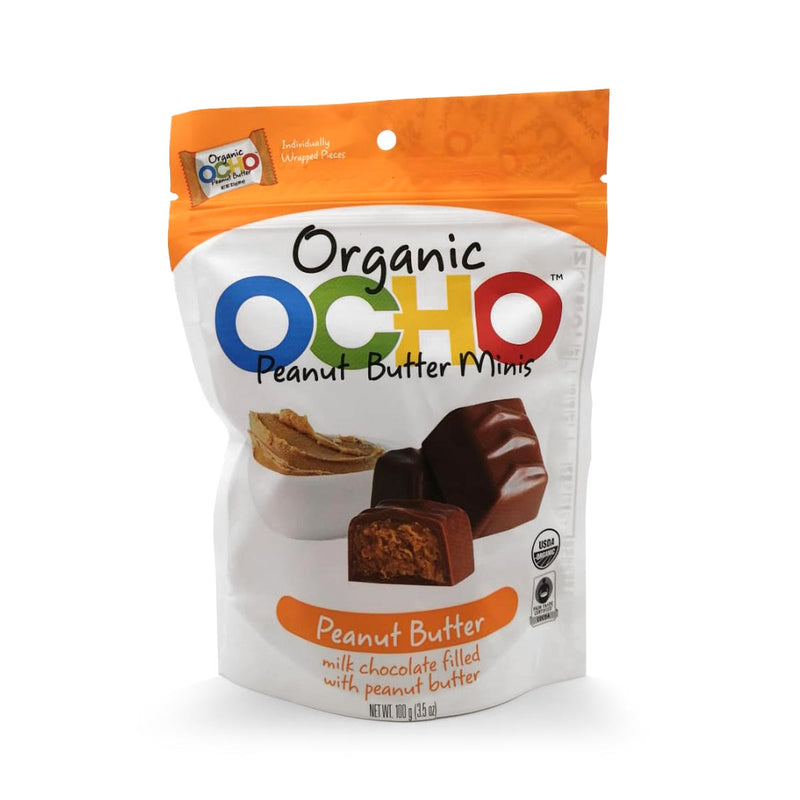Charles Organic Ocho Peanut Butter Minis, 3.5oz (Single, 3 or 6 Pack) - Caribshopper
