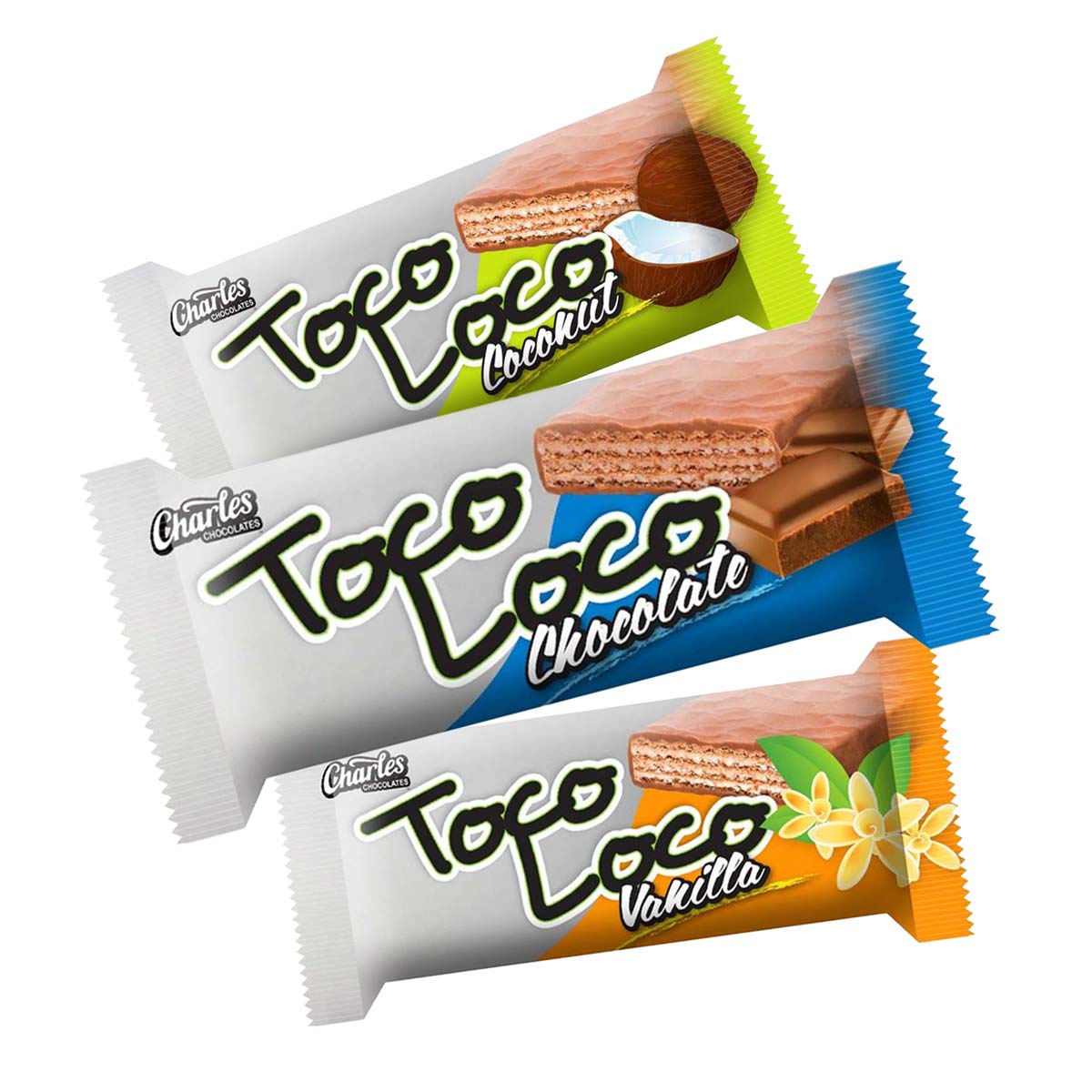 Charles Toco Loco Chocolate Bar, 32g (3 Pack) | Caribshopper