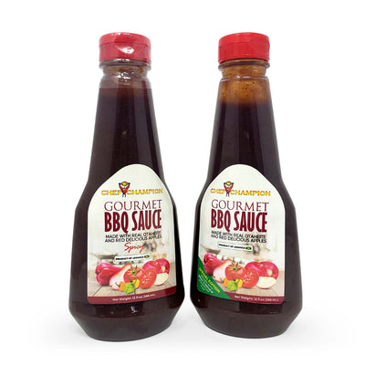 Chef Champion Gourmet Otaheite & Red Delicious Apples BBQ Double Pack, 12oz - Caribshopper
