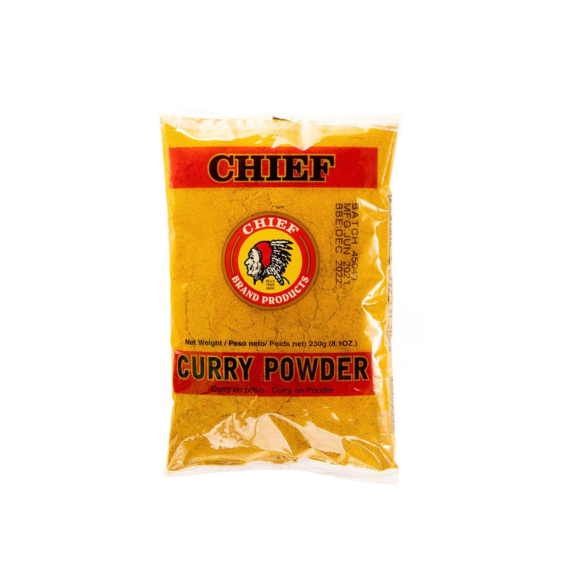 Chief Brand Products Curry Powder, 230g (Single & 3 Pack) - Caribshopper
