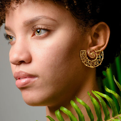 Chrissys Coils Jungle Sunset Earrings - Caribshopper