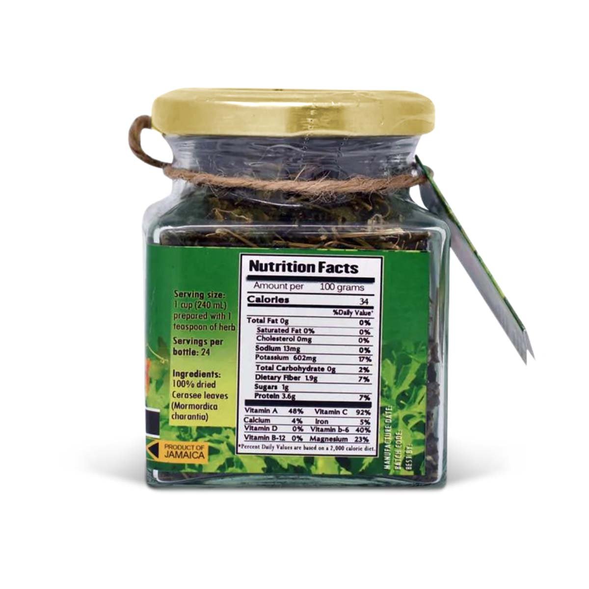 Country House Cerasee Loose Tea Jar, 2oz | Caribshopper
