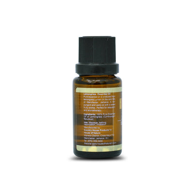 Country House Lemongrass Essential Oil, 15ml - Caribshopper