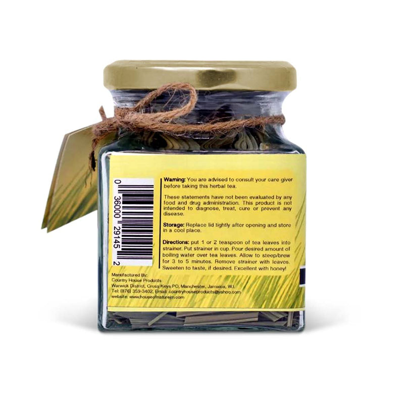 Country House Lemongrass Loose Tea Jar, 2oz - Caribshopper