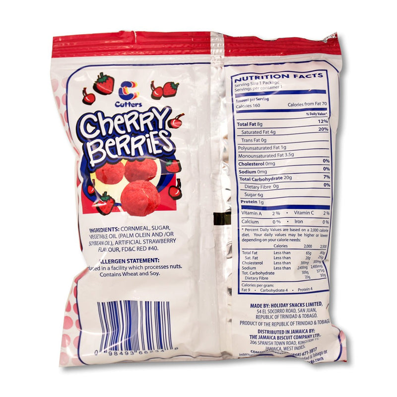 Cutter Cherry Berries Sweet, 30g (6 or 12 Pack) - Caribshopper