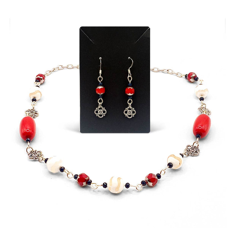 CW Artisinal Jewellery Dzi Beads Set - Caribshopper