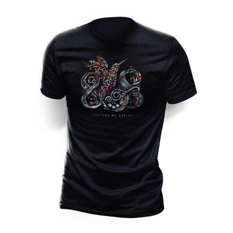 Darius Designs 868 Unity Black T-Shirt - Caribshopper