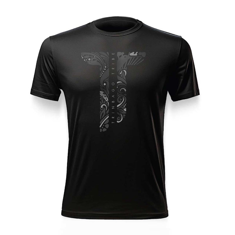 Darius Designs Trinbago Tribe Black T-Shirt - Caribshopper