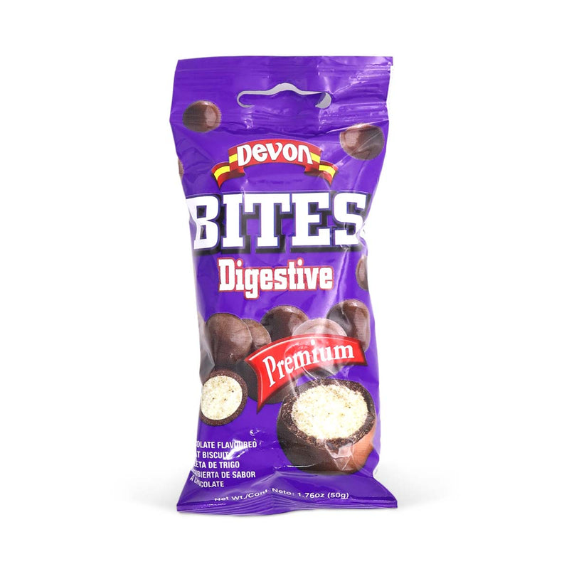 Devon Chocolate Digestive Bites, 50g (3 Pack) - Caribshopper