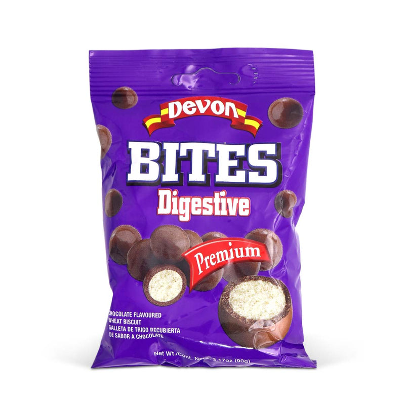 Devon Chocolate Digestive Bites, 90g (3 Pack) - Caribshopper