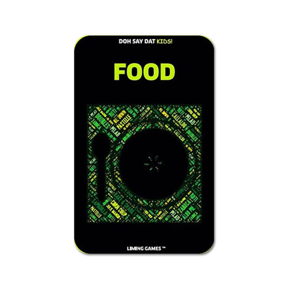 Doh Say Dat KIDS! Card Game | Caribshopper