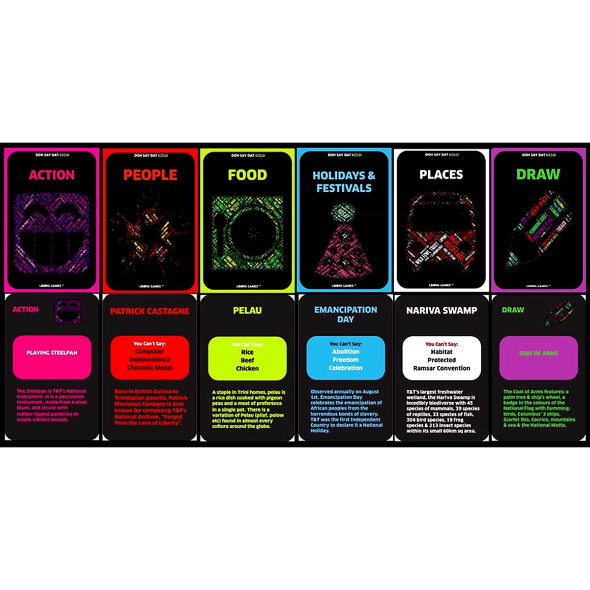 Doh Say Dat KIDS! Card Game | Caribshopper