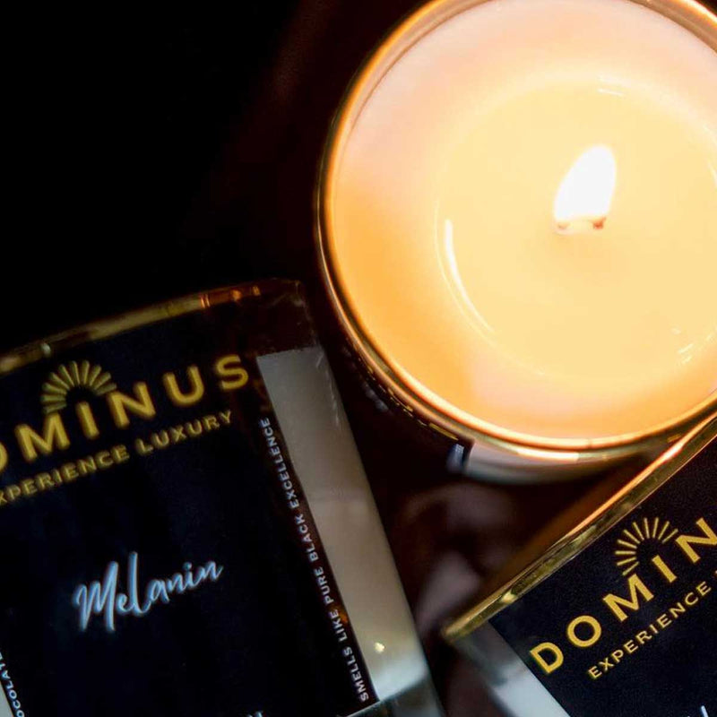 Dominus Melanin Massage Candles, 8oz - Caribshopper