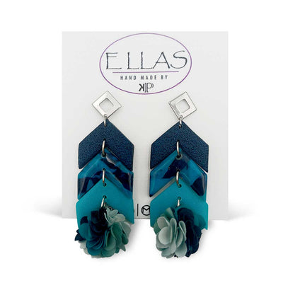 Ellas By KP Bold Type 2 Dangle Earrings - Caribshopper