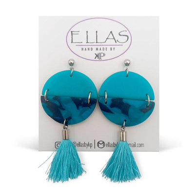 Ellas By KP Bold Type Dangle Earrings - Caribshopper