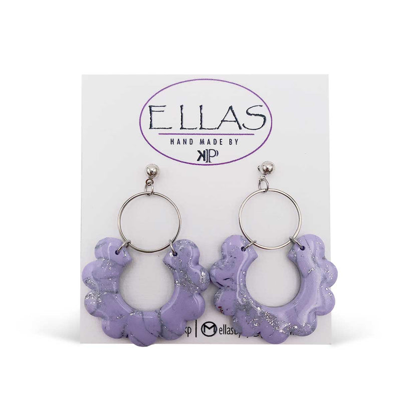 Ellas By KP Lila Dream Dangle Earrings - Caribshopper